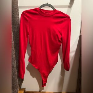 Open back body suit